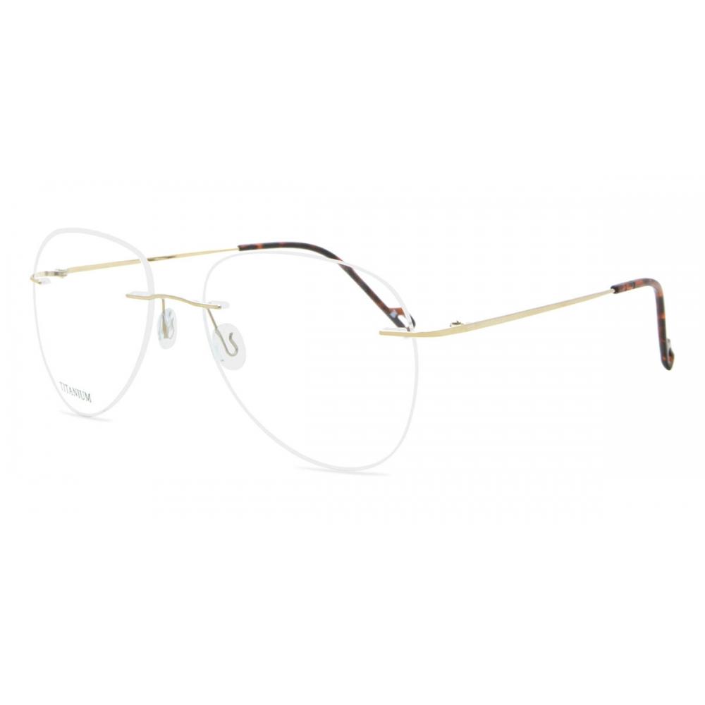 Owalne bezramkowe okulary korekcyjne SmaRtbuy Collection Hani Rt 010 C1 Fashion Unisex