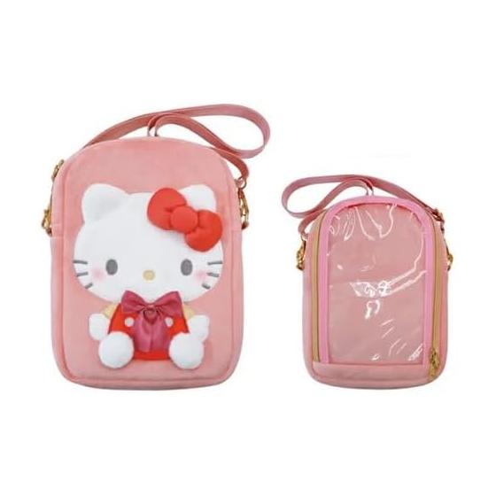 Morimoto Sangyo Plush Pochette Boa Sanrio Hello Kitty RM-8153 H27W21D5cm