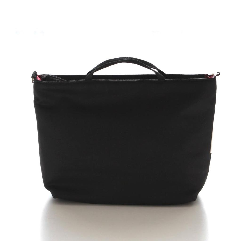 Sybilla 2-way Shoulder Bag, Contraste (Black), Women's Bag, 001268-0002-01