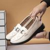 22 spring and summer flat-bottomed Doudou shoes hollow mesh holes soft sole lightweight mother