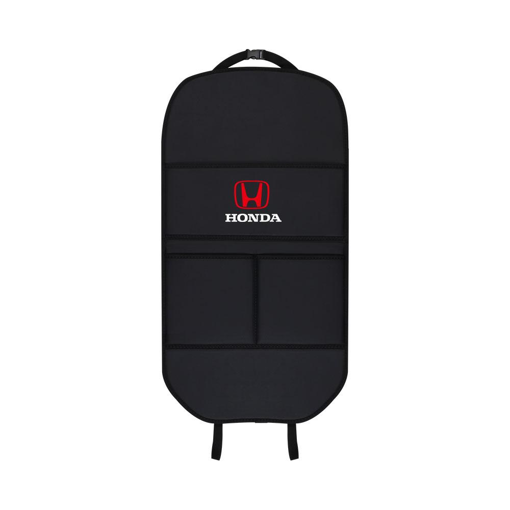 ARD1 Car Seat Back Storage Bag Anti Kick Pad Large Capacity Organizer Pocket For Honda Accord XRV CRV Fit CITY Civic 8th Jazz Odyssey