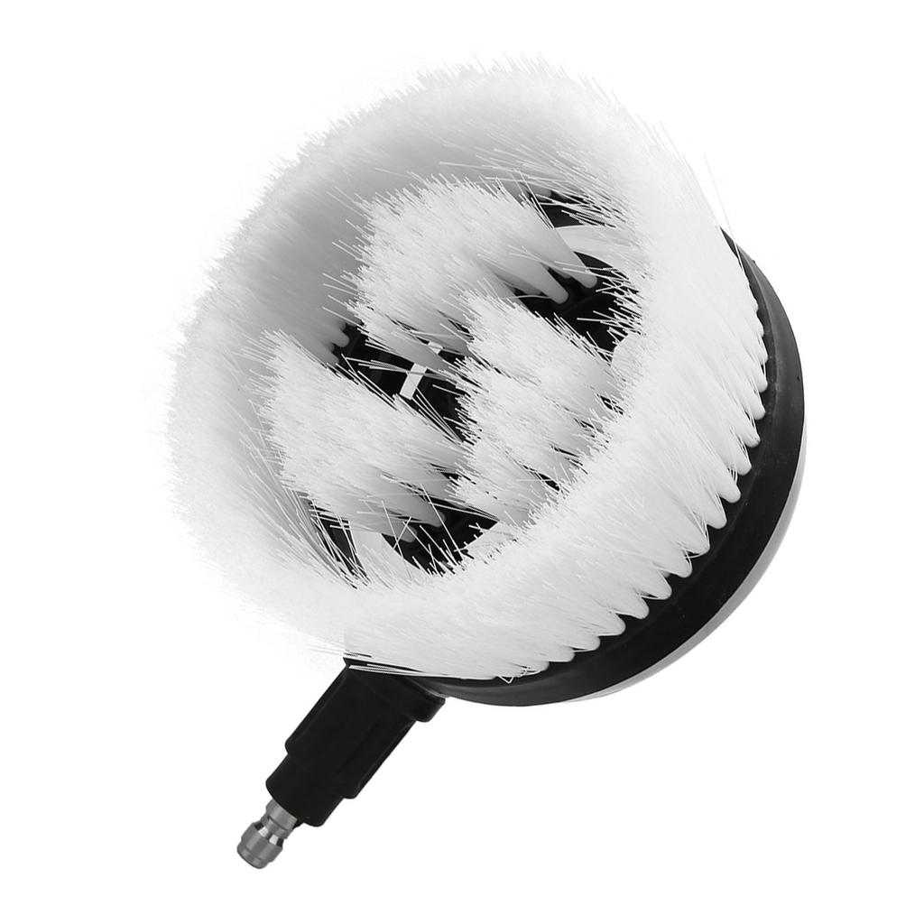 Wash Brush 360-Degrees Fan-Shaped for High Pressure Water 1/4 Quick Connector