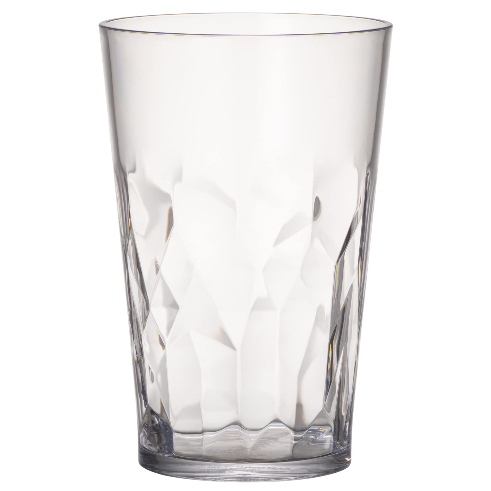 

Stylish tumbler glass for iced coffee, highballs, juice, beer, and more. A great Mother s Day or wedding gift. Also makes a great pair of glasses.