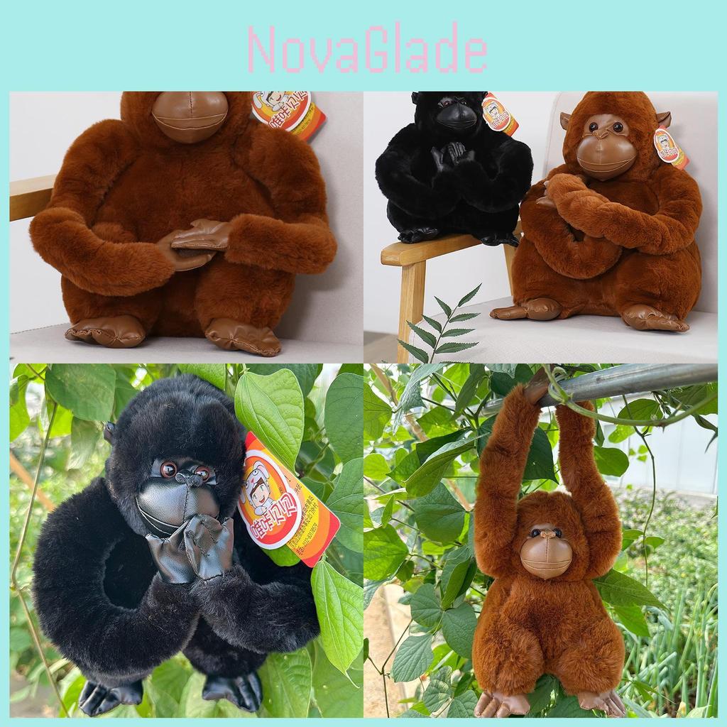Plüsch Gorilla Spielzeug Tierpark Dekoration Mit PP Baumwolle Für Kinder Und Geschenkgebrauch