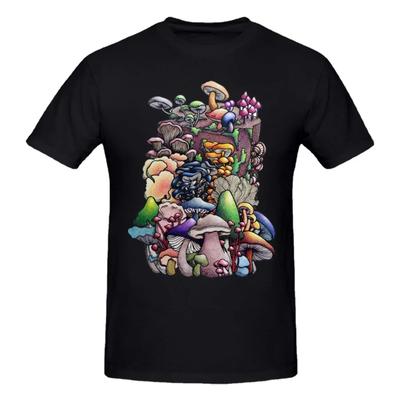 Classic Mushroom Stump Unisexs TShirt Summer Cotton Short Sleeve ONeck Unisex T Shirt New S3XL