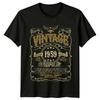 Vintage 1959 Mens T Shirt Aged To Perfection 66th Birthday Gift