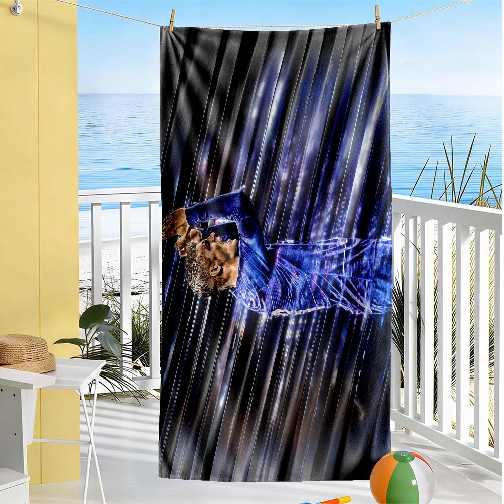 Victory Celebration Moment Beach Towel Soft Durable Quick-Dry Comfortable Lightweight