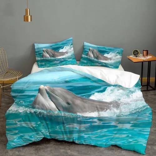 Whale Duvet Cover Set Bed Decoration First Choice Gift Suitable For Children Boys Girls And Adults Soft Warm And Breathable