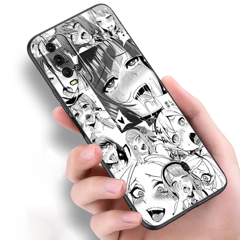 

Силиконовый чехол для телефона с изображением аниме девушки из Японии, милым лицом, для Xiaomi Redmi Note 11 10 9 8 Pro 11T 10T 10S 9S 8T 9 9A 9C 9T Redmi 9