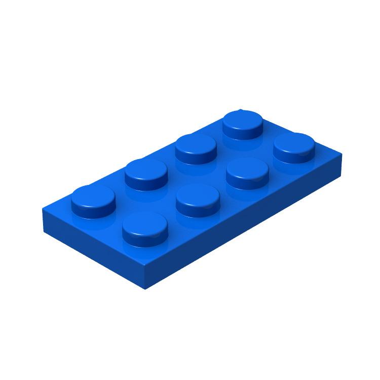 MOC 3020 Assembles Particles  Accessories Components 2x4 Normal Board 20PCS Bricks Colorful Building Blocks Educational Toy City