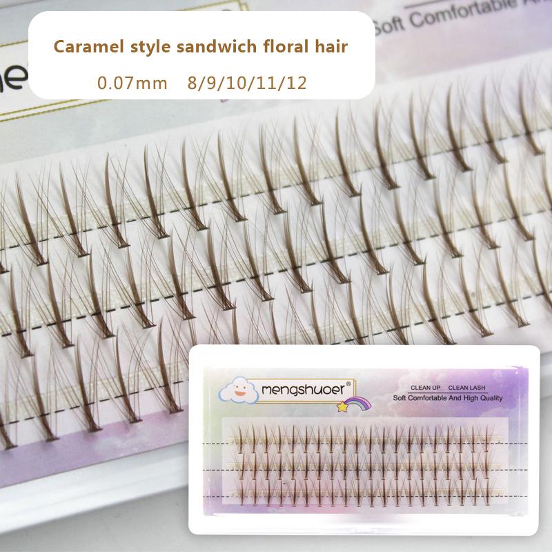 

Множество пар густых завитых и косых накладных ресниц черного цвета, в стиле натуральной манги, с удлиненными ресницами в верхней части