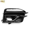 Black For Infiniti Q50 Sport 2014-17 Bezel Front Bumper Fog Light Cover Trim New