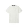 Men's White Breathable Quick-Dry Short-Sleeve T-Shirt