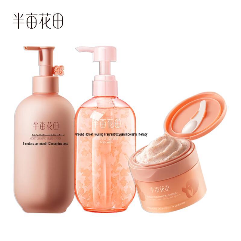 Ban Mu Hua Tian Rose Scented Bath & Body Set