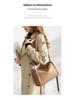 Dámská vintage crossbody taška přes rameno 2024 - High-end, Velkokapacitní, Nišový styl