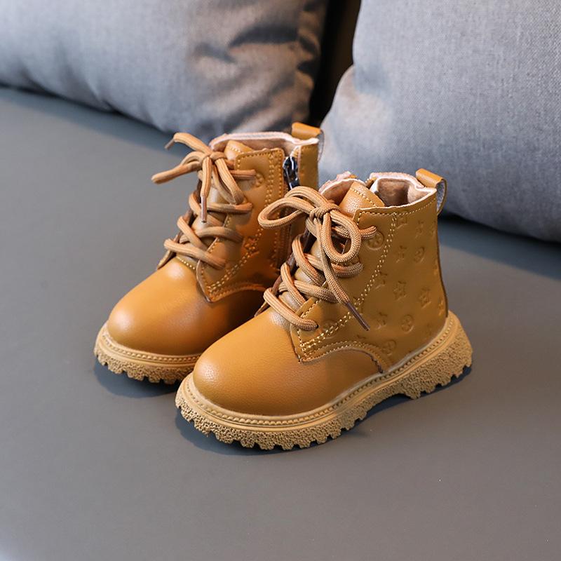Fashion Retro Winter High-top Children's Short Boots