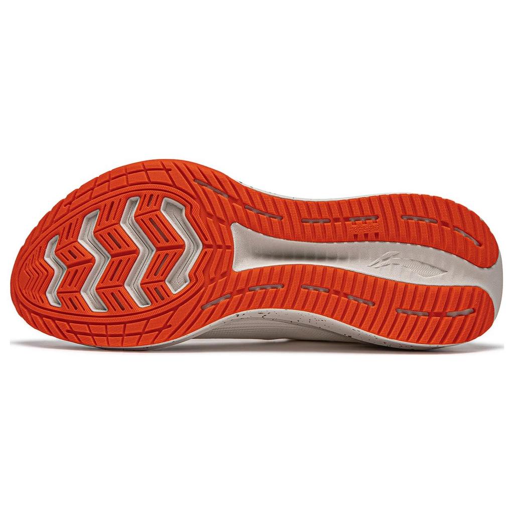 Li Ning Version 2.0 Cushioning Slip Resistant Abrasion Resistant Breathable Low top Casual Running Shoes Men's White ARSU009-8