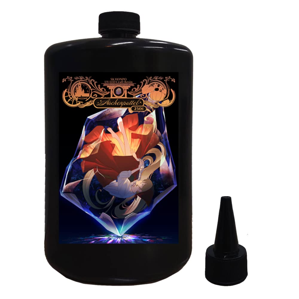 

SK Honpo Resin Liquid UV-LED Compatible Hard Type Low Viscosity Aschenputtel (250г[Б])