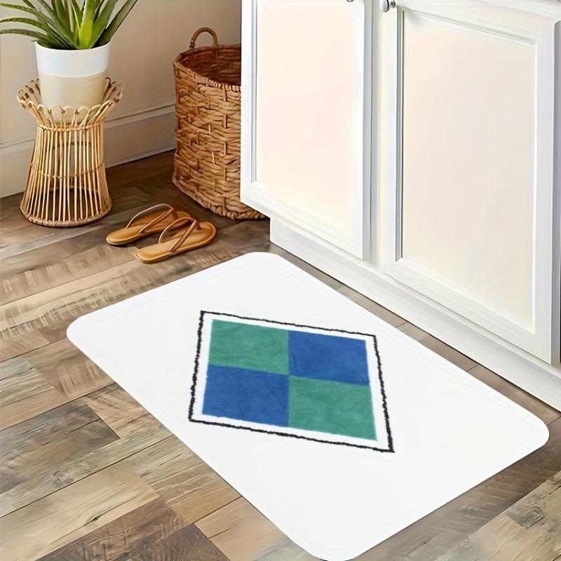 1PC Tranquil Waters Kitchen Rug Non-Slip Door Mat Pop design Bathroom Rug Bath Mat Carpet for Home Sink Laundry ecoreeree