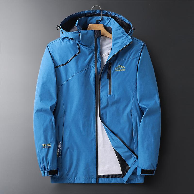 Men's Jacket Men's Summer Thin Couple Windbreaker Outdoor Casual Windbreaker Jacket Mountaineering Wear