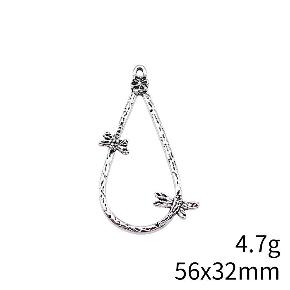 Mother's Day Charms For Bags Wave Water Drop Swirl Charms Pendant Audience Bag Pendant