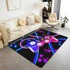 Gamer Controller Design Anti-Slip Mat - Vibrant Cyberpunk Style Indoor Carpet for Gaming Room, Bedroom, Living Room - Perfect Gift for Gamers