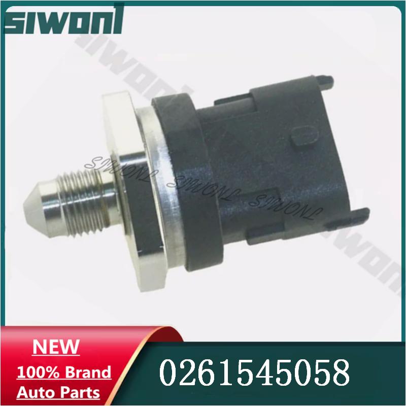 CR Common Fuel Rail Pressure Sensor For GM Chevrolet Opel 0261545058 12598948