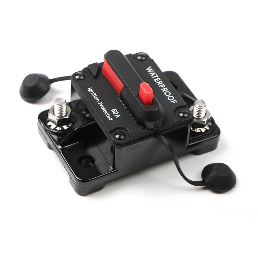 Wide Range 30A-300A AMP Circuit Breaker Fuse 12-48V DC Reset Waterproof For Car Boat Auto Circuit Breaker 6