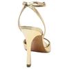 Zara Pu Open-Toe Vintage Patent Leather High Heels One-Strap Sandals 9.5Cm Women Sandals Gold 2372510091