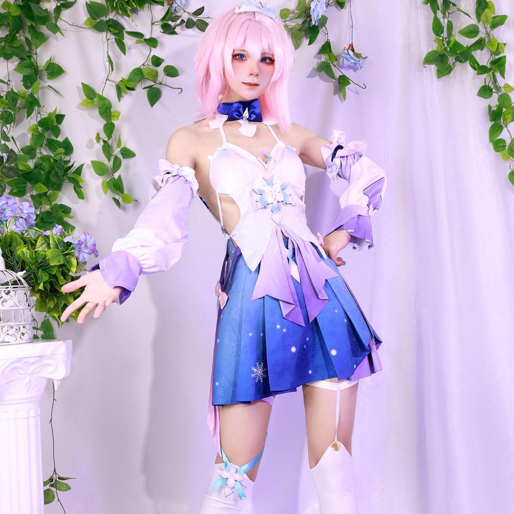 Fog City Star Dome Railway March 7 Cosplay Dress - New Anime-Inspired Cosplay for Women