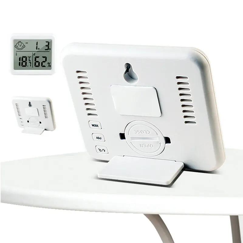 LCD Digital Temperature Humidity Meter Backlight Home Indoor Electronic Hygrometer Thermometer Weather Station Baby Room