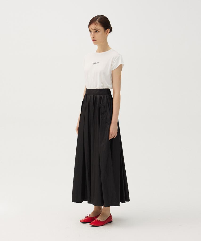 Meuameu Recycle Trench Skirt