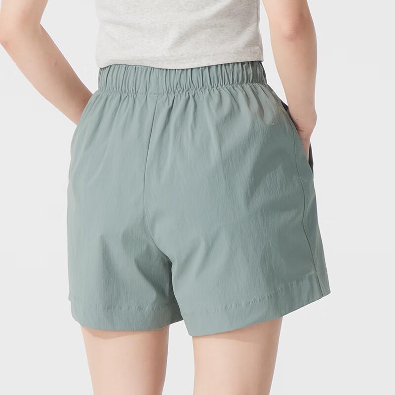 Adidas Originals Breathable Comfortable Simple Casual Shorts Women Shorts Green JD1507