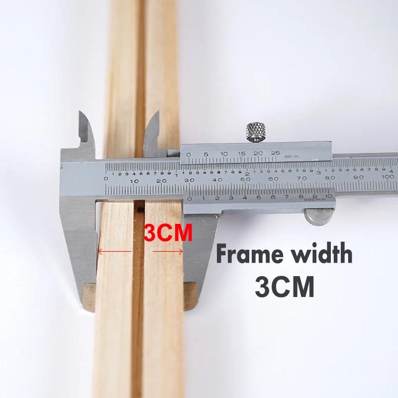 DIY Wooden Frame 30x45cm 40x80cm 50x100cm Decorative Painting Frame Poster Photo Frame Modern Home Decor Wall Picture Frame