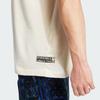 adidas Originals PREMIUM GRAPHIC T Shirts Men's Wonder White Crew Neck Moderate Straight Fit IV9693