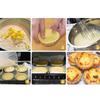 Reusable Baking Molds for Egg Tarts Cookies Puddings Non-Stick Easy To Clean Professional Pastry Tools Baking Accessories