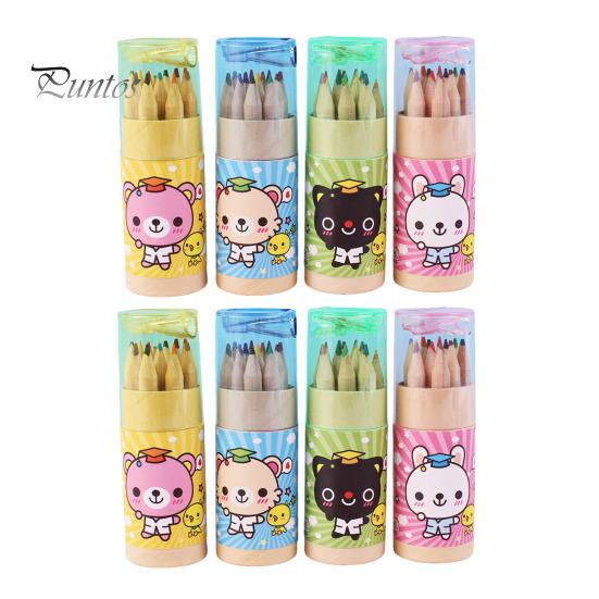 

8/16 шт. Мини-цветные карандаши, портативный набор цветных карандашей с точилкой, предварительно заточенные наполнители для вечеринок 8pcs