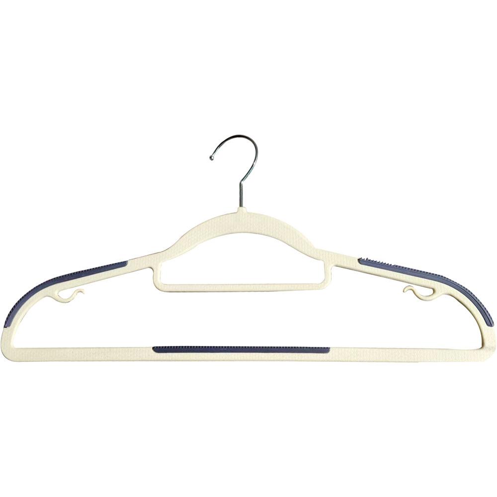 10Pcs/20Pcs Household Plastic Hangers Non-Slip Non-Marking Clothes Hangers Wardrobe Drying Racks for Adults 10pcs