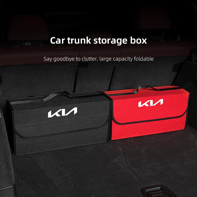 BXAOK1 Car Accessories Seat Gap Organizer Box Leak-proof Storage Bag For Kia KN GT-Line Sportage Ceed Rio Picanto Sorento Soul Cerato