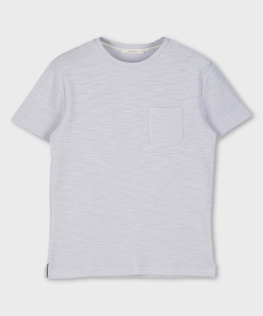 PANICALE Pocket Round Short Sleeve T-Shirt 2 Colors