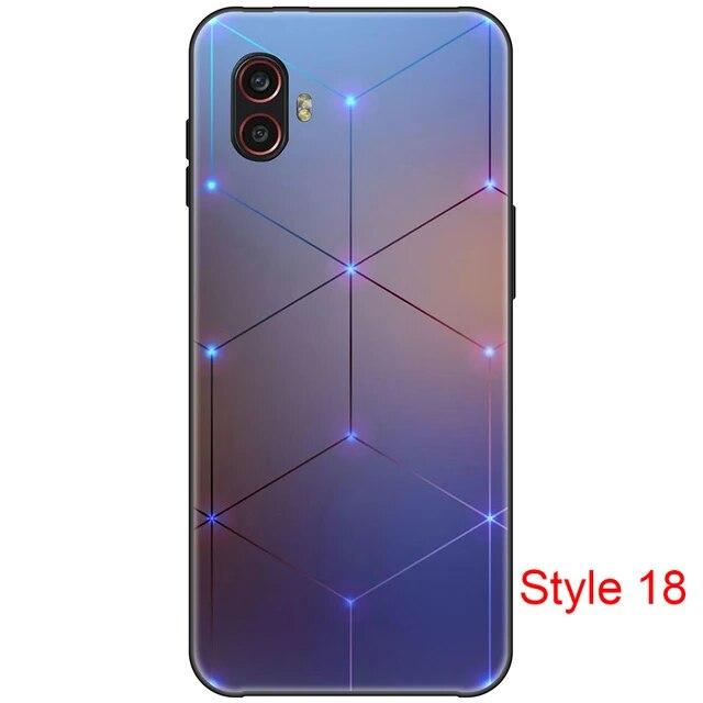 Pro Samsung Galaxy XCover 6 Pro Black Tpu Case na Samsung XCover6Pro nárazuvzdorný Kryt s plnou ochranou SM-G736U 6,6"