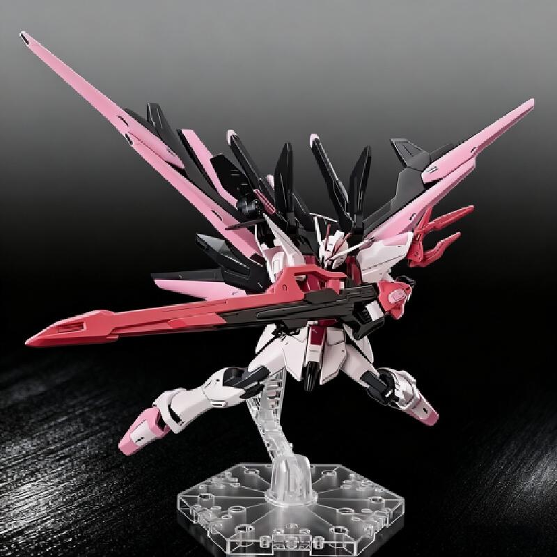 Latest Hg 1/144 Strike Rouge Mbf-02 Assembly Model Package Cool Action Figure Plastic Toy Model Boys Surprise Present Collectible Model