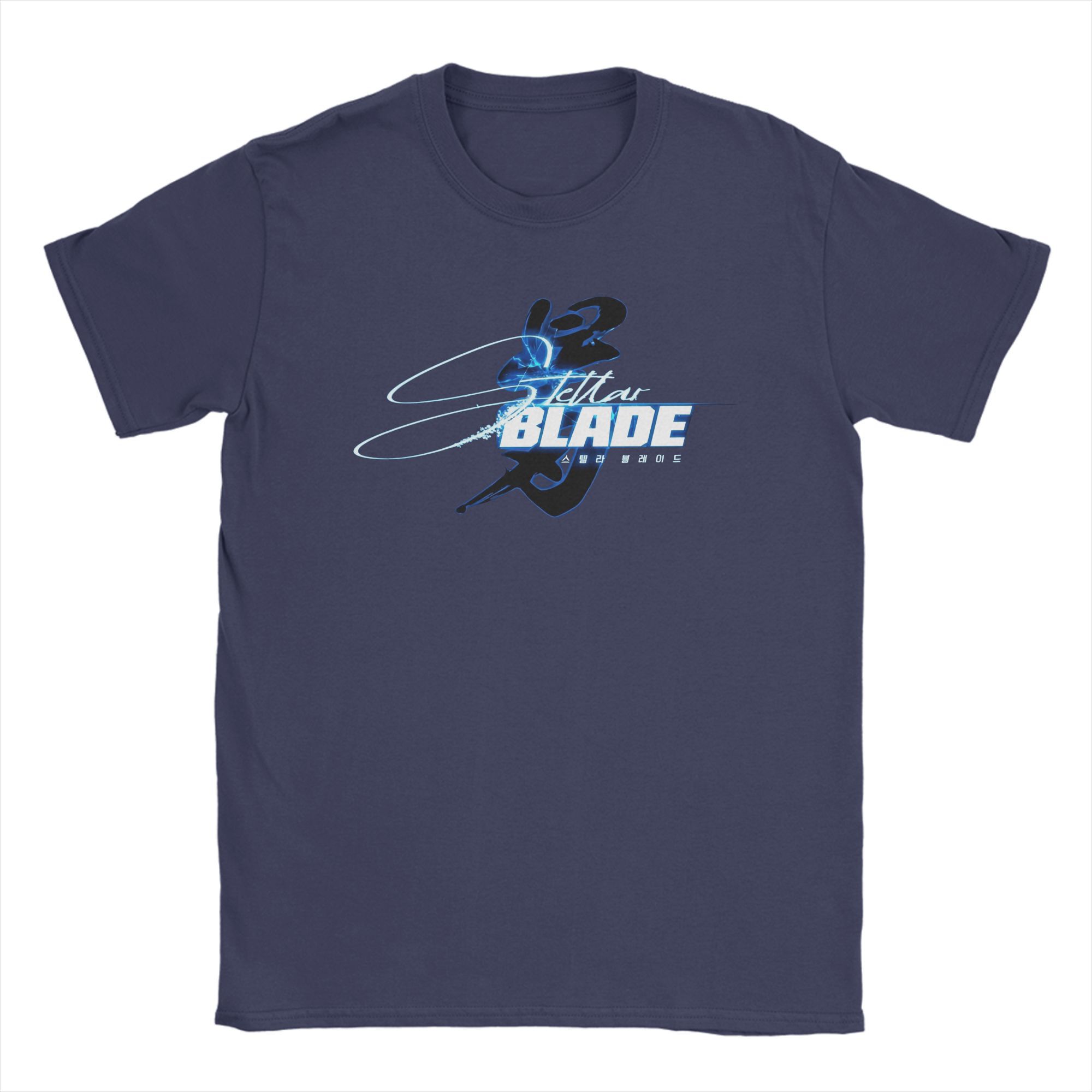 

Creative Stellar Blade T-Shirt for Men Crewneck Cotton T Shirt Short Sleeve Tee Shirt New Arrival Clothes 4XL