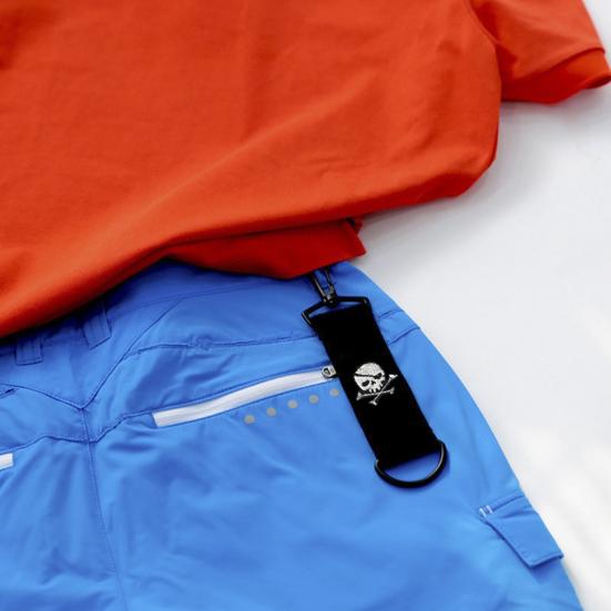 Golf Towel Carabiner Wear Resistant Portable Fine Workmanship Convenient Ultra-light Fix Polyester Golf Towel Carabiner Hook Outdoor Accessories