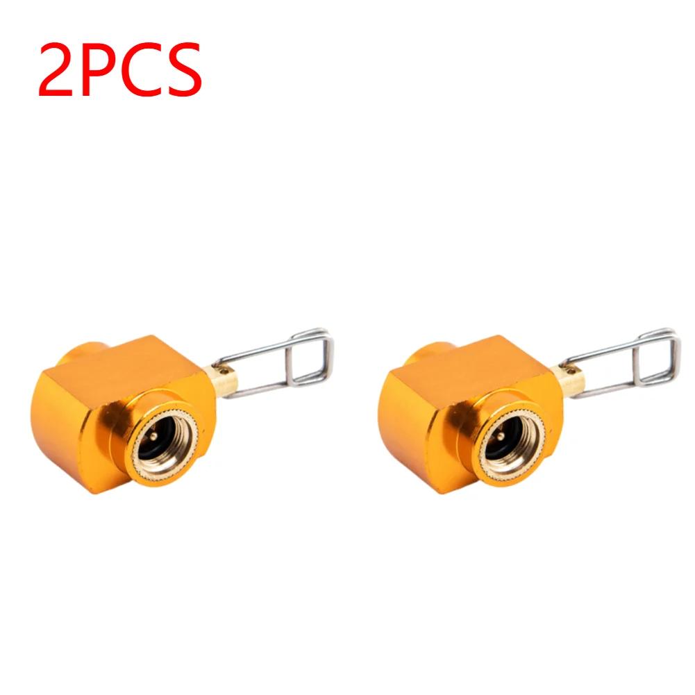 1/2Pcs Outdoor Camping Hiking Stove Burner Adaptor Furnace Converter Connector Leakproof Gas Cartridge Tank Cylinder Adapter