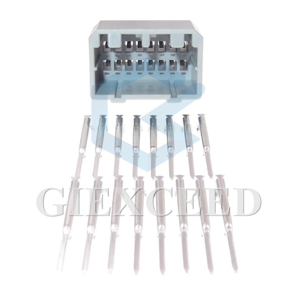 2 Sets 16 Pin 917981-2 917981-6 30050-16Y Automotive Wiring Harness Socket AC Assembly For Auto Parts 2 Sets Male