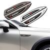 2Pcs Auto Logo Metal Car Body Side Fender Badge Decor Stickers For Suzuki Grand Swift Jimny Vitara Baleno SX4 Alto Kaiser Ingnis