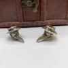 Brass Plague Doctor Crow Knife Pendant Personality Car Key Pendant Punk Fashion Paracord Rope Bead Pendant Accessories