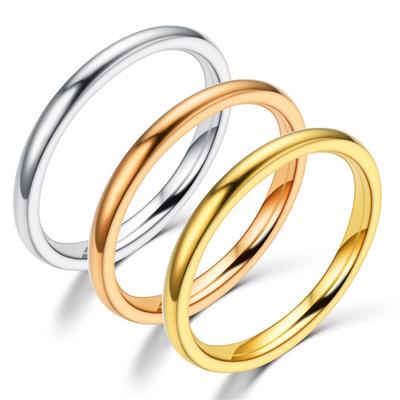 Rosegold Minimalistischer Ring, Modisch Und Vielseitig Für Frauen, Verblasst Nicht, Ein Exquisites Geburtstagsgeschenk Für Freundinnen