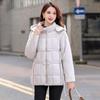 2024 Winter Women's Chinese Style Hooded Coat - Tassel, Fashionable, Loose-Fit, Slimming Down Cotton Outerwear